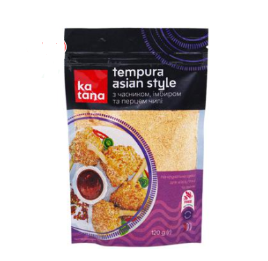 Katana Tempura Asian Style Gluten Free Breading Mix 120g