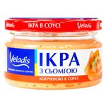 Veladis caviar with smoked salmon in sauce 160g