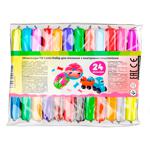 Lovin modeling kit with air plasticine 24 colors