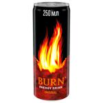 Energy drink Burn Classic non-alcoholic highly carbonated 250ml