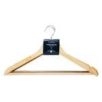 Set of Eco Fabric wooden hangers for suits 44.5 cm 3 pcs