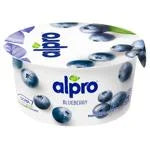 Soya product Alpro with blueberries 150g