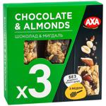 AXA bar with chocolate and almonds 30g x 3pcs