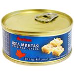 Pollock caviar Auchan salted 80g