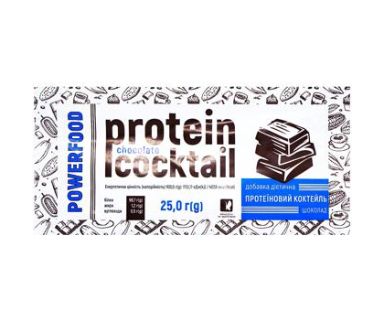 Powerfood Protein Chocolate Cocktail 25г