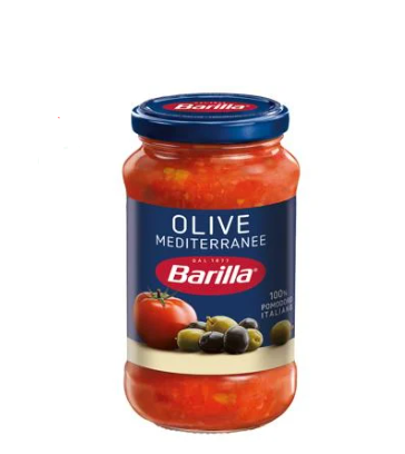 Томатний соус Barilla Olive з оливками 400г 