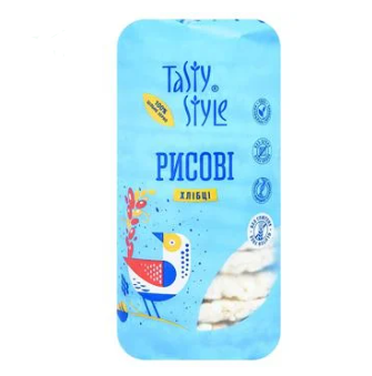 Хлібці рисові Tasty Style хрусткі 95г