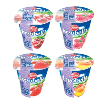 Zott Jogobella lactose-free yogurt 150g assorted