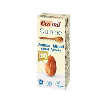 Eco Mil organic vegetable cream from almonds 200ml