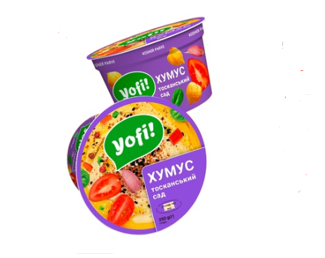 Hummus Yofi! Tuscan Garden 250g