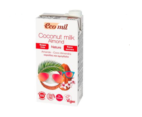 Ecomil Coconut-Almond Drink Organic 1L