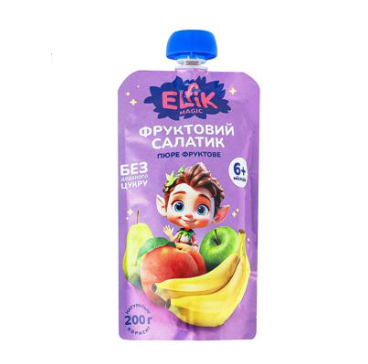 Elfik Magic puree apple-pear-peach-banana 100g