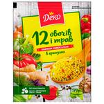 Seasoning Deco universal 12 vegetables and herbs in granules 170g