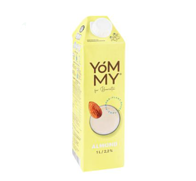 Напій мигдальний Yommy 2,2% 1л